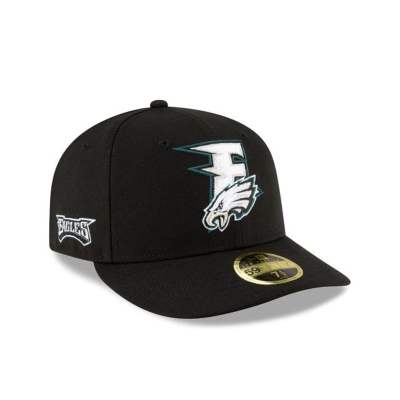 Philadelphia Eagles Gorra | New Era NFL Logo Mix Low Profile 59fifty Fitted Cap Mexico - Verdes